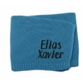 thumbnail image 3 of Personalized Knit Baby Name Blanket | Embroidery Gift for Baby Shower | Stroller Blanket | Monogrammed Newborn Baby Gift | Soft Cotton Knit (Embroidered Name), 3 of 6