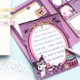 thumbnail image 3 of Kawaii Sanrio Hello Kitty Convenience Book graduate Guestbook Mymelody Kuromi Note Book Cute Paste Notepad Student Stationery, 3 of 7