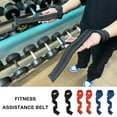 thumbnail image 2 of Weight Lifting Straps Gym Wrist Wraps Padded Training Grip Supportxp G1B1, 2 of 9
