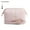 Pink, variant on BAGSMART Double Layer Makeup Bag Wide-open Cosmetic Pouch Organizer Travel Toiletry Bag Essentials Accessories for Women Girls, Quilted Pink