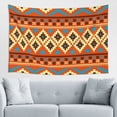thumbnail image 1 of DouZhe Retro Tribe Aztec Geometry Tapestry Modern Wall Hanging Tapestries Dorm Room Home Decor, 60" x 40", 1 of 7