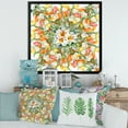 thumbnail image 3 of Designart 'Blooming Orange and White Tulips I' Traditional Framed Art Print, 3 of 4