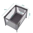 thumbnail image 2 of Cuna portátil Pamo Babe Baby Playpen con colchón y bolsa de transporte, 2 of 6