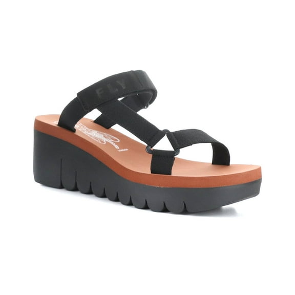 FLY London Yaka Suede Sandal, 39