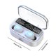 thumbnail image 5 of Monstrate Auriculares V5.2 compatibles con Bluetooth Pantalla digital LED inalámbrica Auriculares intrauditivos Auriculares manos libres Type2 NO2, 5 of 6