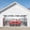 White(Single Opening), variant on PETGLE Magnetic Garage Door Screen for 1 Car 9x8FT, Reinforced Polyester Magnetic Screen Door with 26 High Energy Magnets and 6 Strapping Tapes, Hands-Free Screen Door Mesh for Garage Door