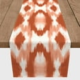 thumbnail image 3 of Creative Products Shibori Sky Rust 16x72 Poly Twill Table Runner, 3 of 3