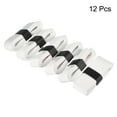 thumbnail image 2 of Unique Bargains 43.3' Non-Slip PU Tennis Racket Overgrip Tape Wraps with Hole White 12 Pack, 2 of 7