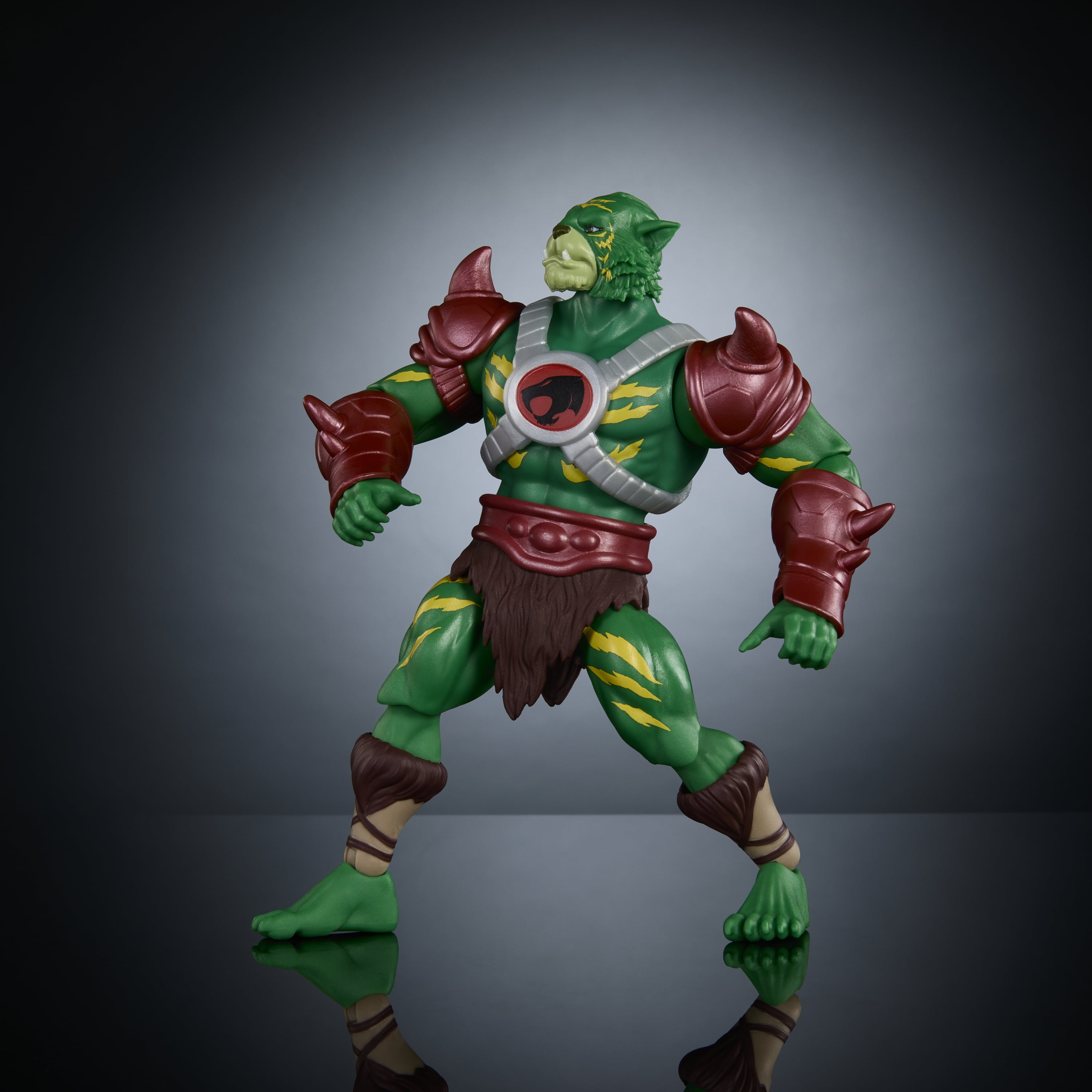 Masters of Universe Origins & ThunderCats Battle Cat Man Action Figure, 1980s Crossover Toy 5.5 Inch