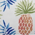 thumbnail image 2 of Simply Daisy, 14" x 20" Pineapple and Spike Blue Abstract Decorative Outdoor Pillow, 2 of 3