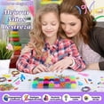 thumbnail image 2 of Kit para Hacer Pulseras, 2700+ Kit de Pulseras para Niña, Juego de Bandas de Goma Elástica DIY,Rubber Bands Bracelet de Telar Colorido, Juguetes para Niñas 6-7 años, Regalo para Niños, 2 of 5