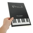 thumbnail image 3 of Lindbes 2 Books Book Page Notebook Stave Book Staff 25.50X18.00X0.30CM Black, 3 of 8