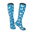 thumbnail image 5 of Lsque Cartoon Chicken Printed Crew Socks Men's Women's LightWeight Thin Casual Calf Socks ,Knee High Socks,Cotton Socks, 5 of 9