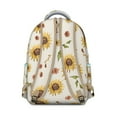 thumbnail image 3 of Yellow Sunflower Students Backpack Comfortable, Lightweight School Bag with Rustic Farmhouse and Boho Floral Design, 3 of 6