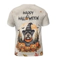 thumbnail image 2 of Happy Halloween Schnauzer Witches Hat Pumpkin Carving All Over Print 3D Shirt Unisex Merch Miniature Schnauzer Dog Lover - 02019, 2 of 6
