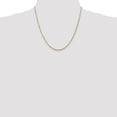 thumbnail image 2 of FJC Finejewelers 10k 1.8mm Bright Cut Lightweight Rope Chain Necklace, 2 of 5