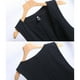 thumbnail image 5 of Camisetas sin mangas de lino para mujer: chaqueta asimétrica sin mangas con botones, corte regular informal para primavera/verano/otoño, 5 of 5