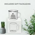 thumbnail image 4 of Koyal Wholesale Campfire Coffee Mug Thank You Gift, #1 Table Tennis Player, Set of 1, 4 of 4