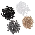 thumbnail image 3 of DOLITY Screw Cover Cap Hole Plug Furniture Hinge Hole Cap 50PCS Black, 3 of 9