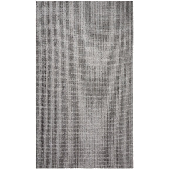 Woven Trends Spencer Area Rug BX08TN Contemporary/Modern Style, Linear Pattern, Pet & Family Friendly, Living Room, Dining Room, Office, Low Pile Hand Made Wool Area Rug in Tan - 8' x 10'