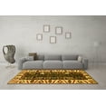 thumbnail image 3 of Ahgly Company Indoor Rectangle Persian Yellow Traditional Area Rugs, 2' x 3', 3 of 4