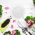 thumbnail image 2 of SUTENGDA 2Set White Ceramic Flower Pots for Hydroponic Planting 1x1x1in, 2 of 8