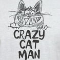 thumbnail image 3 of CafePress - CRAZY CAT MAN T Shirt - Men's Classic Graphic T-Shirt, 3 of 4
