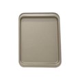 thumbnail image 1 of Kearding Bandeja rectangular para hornear galletas, pastelería, bandeja de horno de acero inoxidable, revestimiento negro/oro, utensilios para hornear, Cocina y Comedor Oro 24*18cm Kearding HA6478-04, 1 of 6