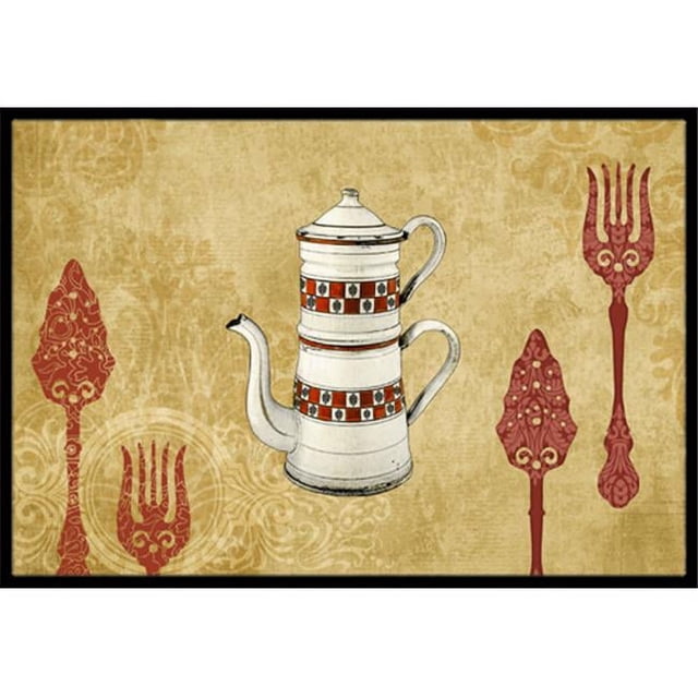 Carolines Treasures SB3088MAT Teapot Welcome Indoor Or Outdoor Mat 18 x 27 In.