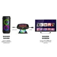 thumbnail image 6 of The Hub 2.0, WIFI karaoke system with 2 wireless Microphones and built-in Music Apps ( YouTube, Spotify …), Black, 6 of 14