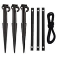 thumbnail image 1 of Kit De Estacas Para Árboles, Anclajes De Soporte Para Plantas De Árboles, Kit De Fijación De Plantas De Jardín Para Accesorios De Jardinería Kearding HA036850-00, 1 of 6