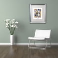thumbnail image 2 of Trademark Fine Art "Colorful Attitudes Poster" Canvas Art by Pat Saunders-White, White Matte, Silver Frame, 2 of 4