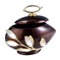thumbnail image 1 of ORE International K-4253JX 8''H Laurel Topaz Decorative Box, 1 of 2