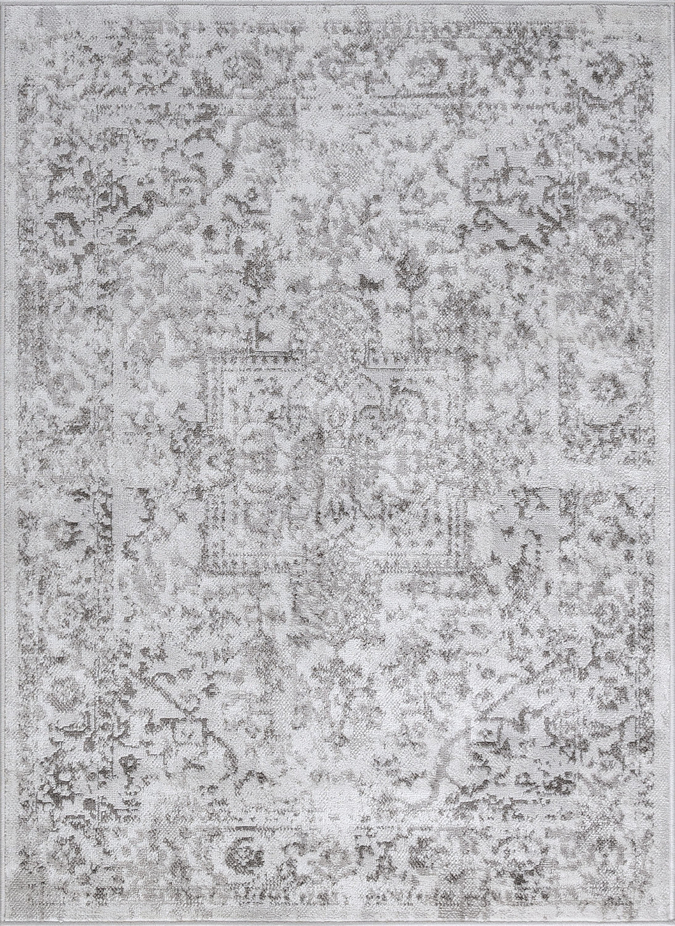 Traditional Oriental 4x6 Area Rugs for Living Room | Bedroom Rug | Dining Room Rug | Indoor Entry or Entryway Rug | Kitchen Rug | Alfombras para Salas Modernas (4' x 6') Cream White