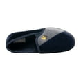 thumbnail image 4 of Zedzzz Mens Aaron Twin Gusset Velour Slippers, 4 of 5