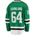 thumbnail image 3 of Men's Fanatics Mikael Granlund Kelly Green Dallas Stars Home Breakaway Jersey, 3 of 3