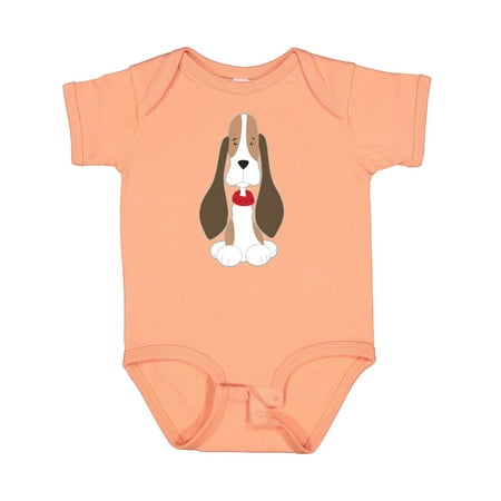 

Inktastic Basset Hound with Floppy Ears Gift Baby Boy or Baby Girl Bodysuit
