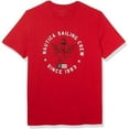 thumbnail image 4 of Nautica Men's 100% Cotton Sailing Crew Tee Shirt | Nautica Red X-Large, 4 of 4