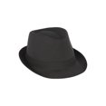 thumbnail image 2 of Classic Black Fedora Hat, 2 of 2