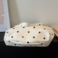 thumbnail image 4 of Hsqqdc Polka Dot Pattern Shoulder Bag, Large Capacity Casual Tote Hasp Handbag, 4 of 7