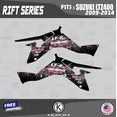 thumbnail image 3 of Kalair GFX Graphics Kit for Suzuki ATV LTZ400 (2009-2014) Rift Series, 3 of 5