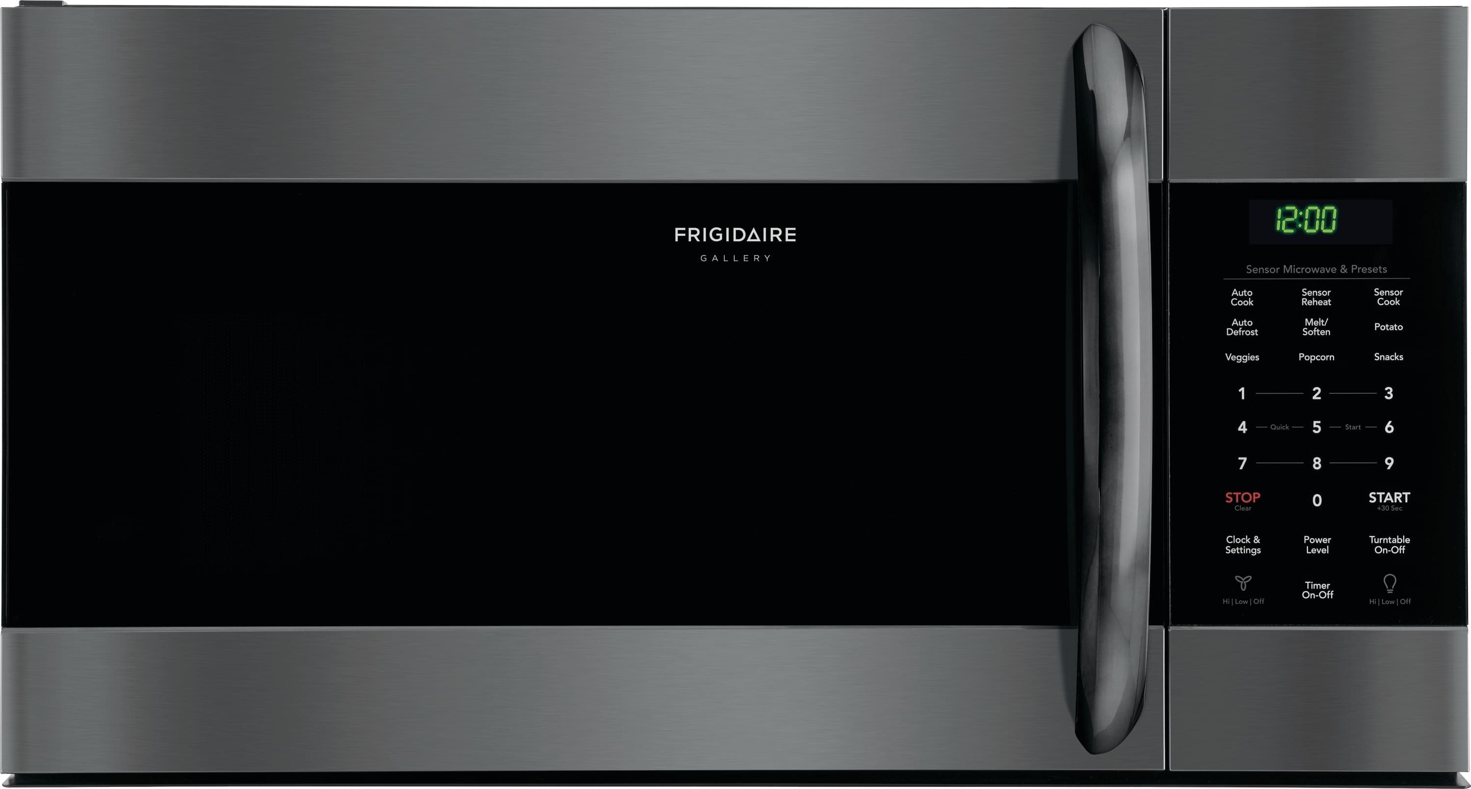 Frigidaire 1.7 Cu. Ft. Over-The-Range Microwave (Black Stainless Steel