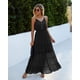 thumbnail image 2 of Vestido PRETTYGARDEN Maxi Negro Sin Mangas con Tirantes Espagueti XXL, 2 of 4