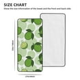 thumbnail image 2 of Cotton Bath Towels for Bathroom - Cute Juicy Limes Microfiber Quick Dry Towels for Body Bath Sheets, Personalized Beach Towel, Soft Shower Towels for Travel Home Beach 27*55in, 2 of 7