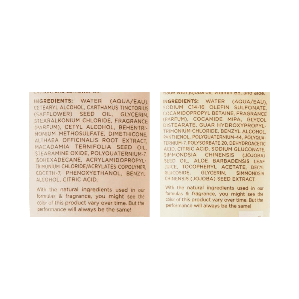 Hairitage Trial & Travel Outta My Hair Shampoo + Conditioner Pack, 2 oz