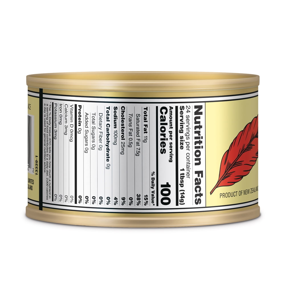 (6 pack) Red Feather Brand Pure Creamery Butter, 12 oz Can
