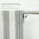 thumbnail image 5 of Cortinas DriftAway Chris Linen Blackout, 114 x 160 cm, color gris, 5 of 9