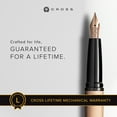 thumbnail image 3 of Cross ATX Brushed Rose Gold Fine Nib Fountain Pen, 3 of 7