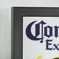 thumbnail image 3 of American Art Decor Corona Extra Screen Printed Framed Accent Mirror, Blue - 15" H x 13" L x 1" D, 3 of 5