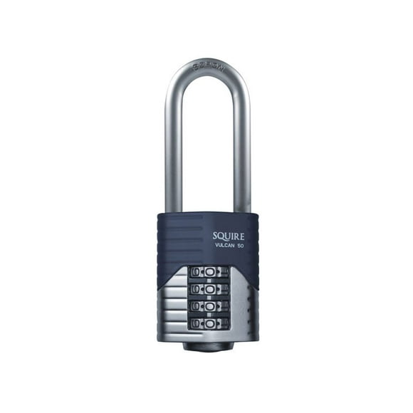 Squire - Vulcan Long Boron Shackle Combination Padlock 40mm